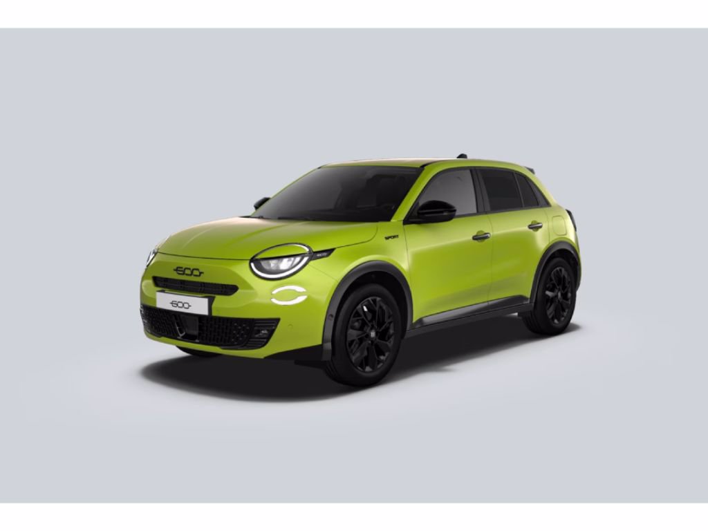 FIAT 600 1.2 hybrid sport edizione milano cortina 2026 145cv auto