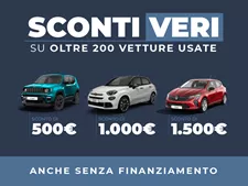 Sconti veri su oltre 200 vetture usate in pronta consegna
