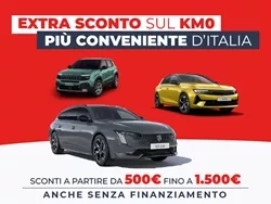 Extra sconto sul km0 più conveniente d'Italia