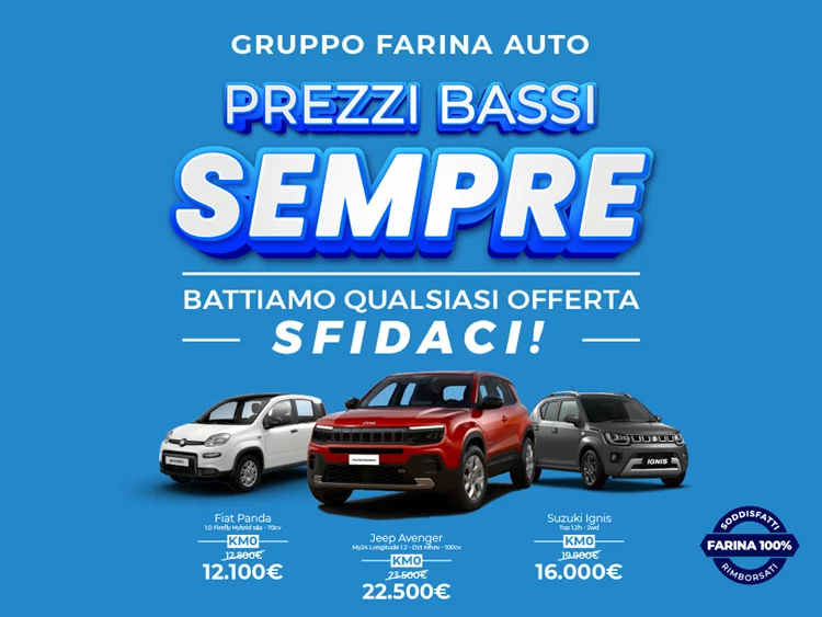 Auto Km0 e Usato Garantito a Prezzi Imbattibili!