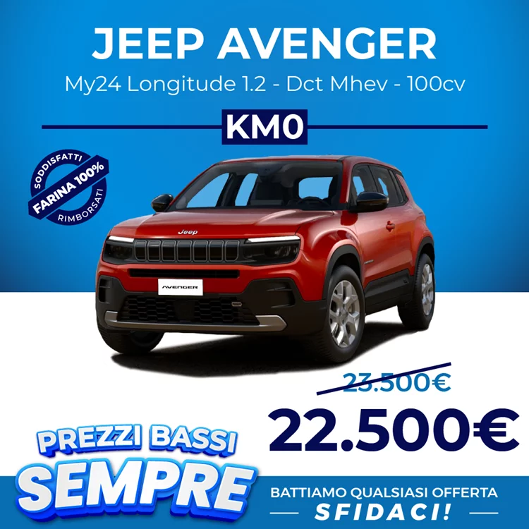 Jeep Avenger Km0