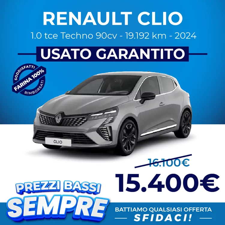 Renault Clio 1.0 tce Techno 90cv