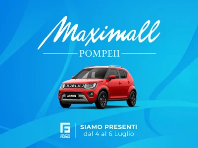 Suzuki Ignis in esposizione a Maximall Pompeii