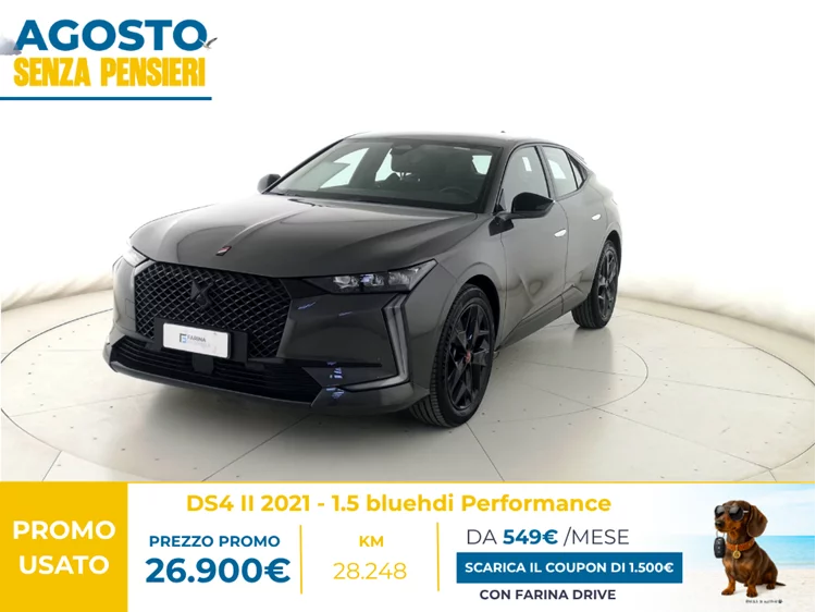 USATO - DS4 II 2021 - 1.5 bluehdi Performance Line 130cv auto