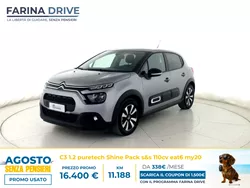 Citroen C3 1.2 puretech Shine Pack s&s 110cv eat6 my20