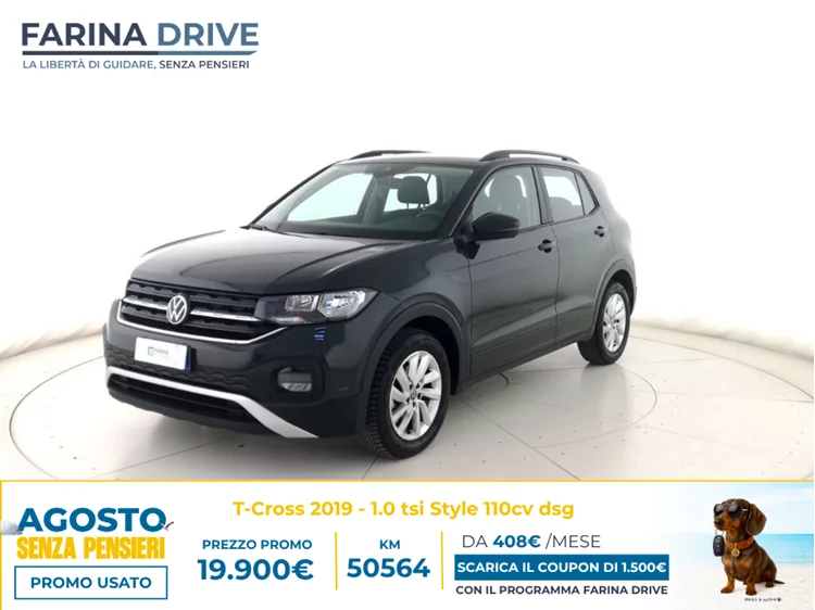 USATO - Volkswagen T-Cross 2019 1.0 tsi Style 110cv dsg