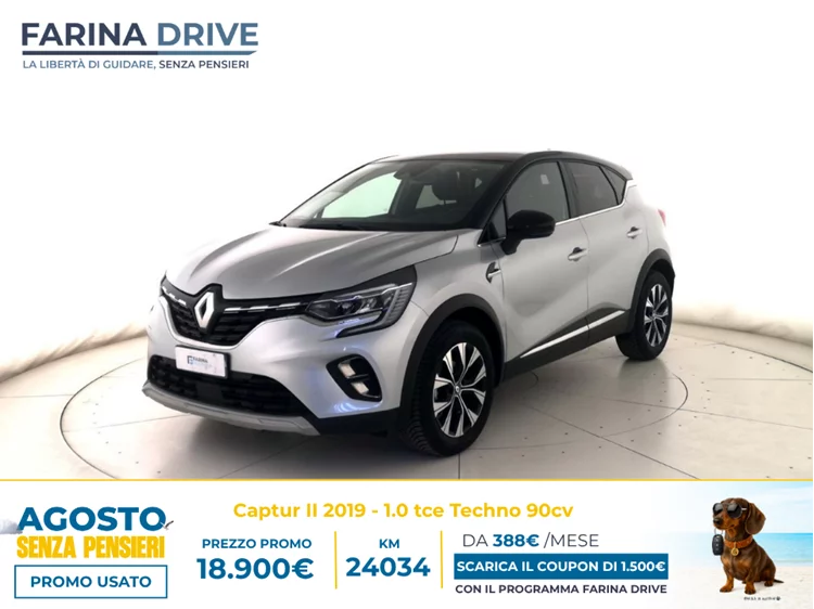 USATO - Renault Captur II 2019 1.0 tce Techno 90cv