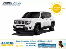 KM0 - Jeep Renegade E-Hybrid My24 Altitude 1.5 Turbo T4 E-Hybrid 130cv Fwd