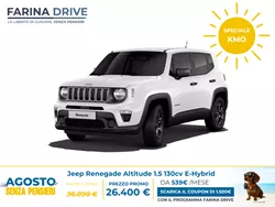Jeep Renegade E-Hybrid My24 Altitude 1.5 Turbo T4 E-Hybrid 130cv Fwd