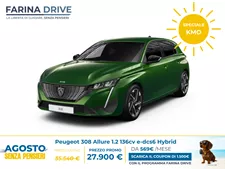 KM0 - Peugeot 308 1.2 hybrid Allure 136cv e-dcs 6