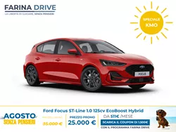 Ford Focus ST-Line 1.0 EcoBoost Hybrid 125 CV 5 porte Man