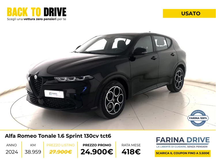 USATO- Tonale 1.6 Sprint 130cv tct6