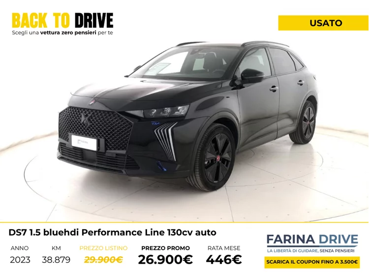 USATO - DS7 1.5 bluehdi Performance Line 130cv auto