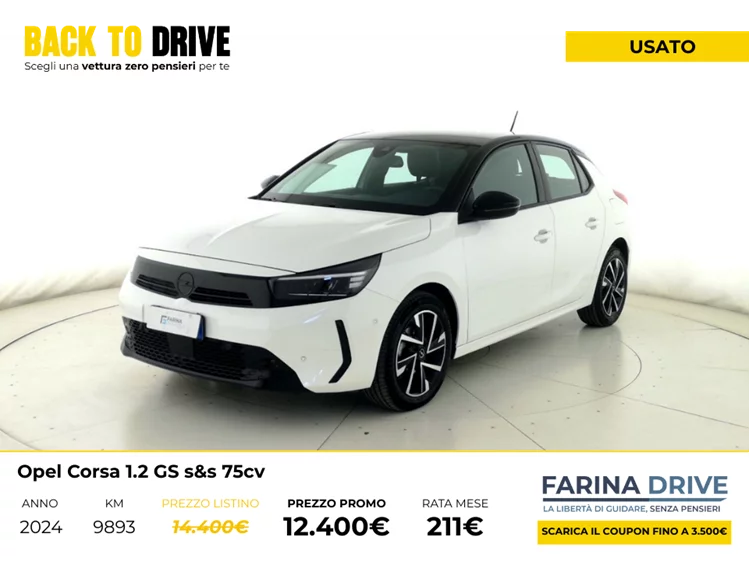 USATO - Corsa 1.2 GS s&s 75cv