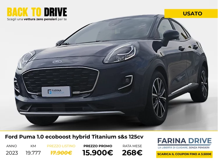 USATO - Puma 1.0 ecoboost hybrid Titanium s&s 125cv