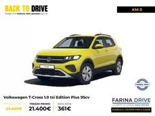 KM0 - Volkswagen T-Cross 1.0 tsi Edition Plus 95cv
