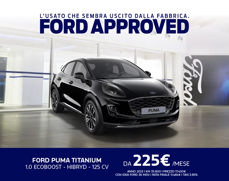 USATO/FA - Puma 1.0 Ecoboost 1.0 Hibryd 125 CV