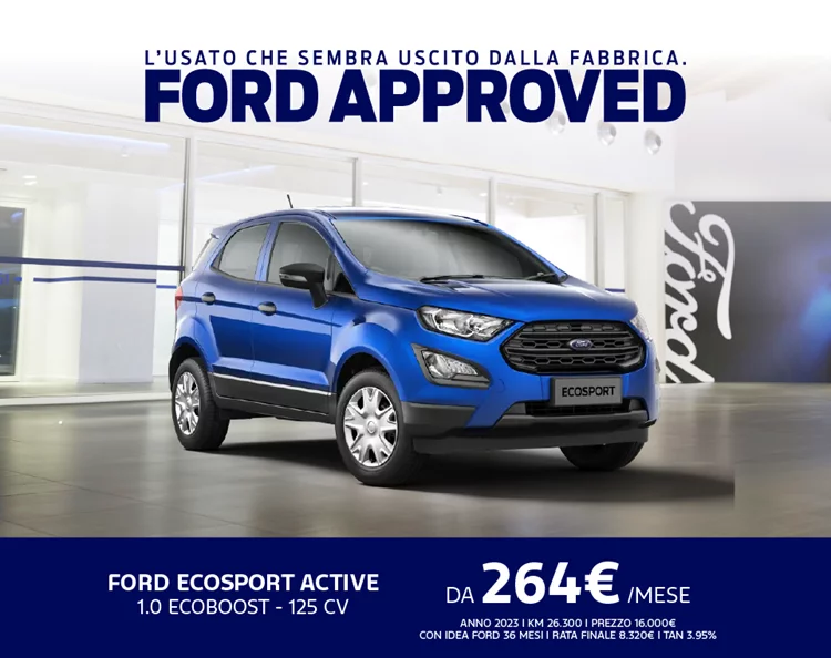 USATO/FA - Ecosport 1.0 Ecoboost Active 125 CV