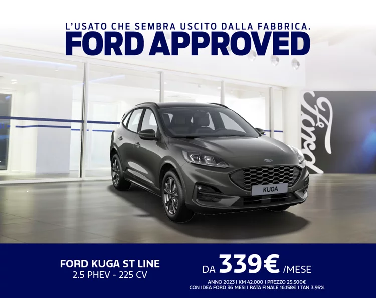 USATO/FA - Kuga 2.5 Phev ST LINE 225 CV