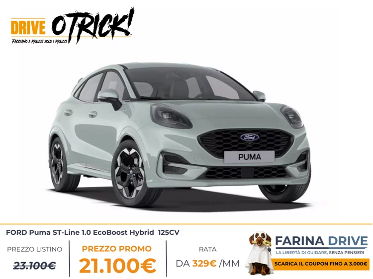 KM0 - Puma ST-Line 1.0 EcoBoost Hybrid  125CV