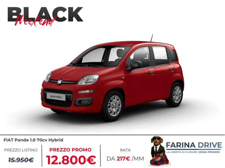 KM0 - Panda 1.0 70cv Hybrid