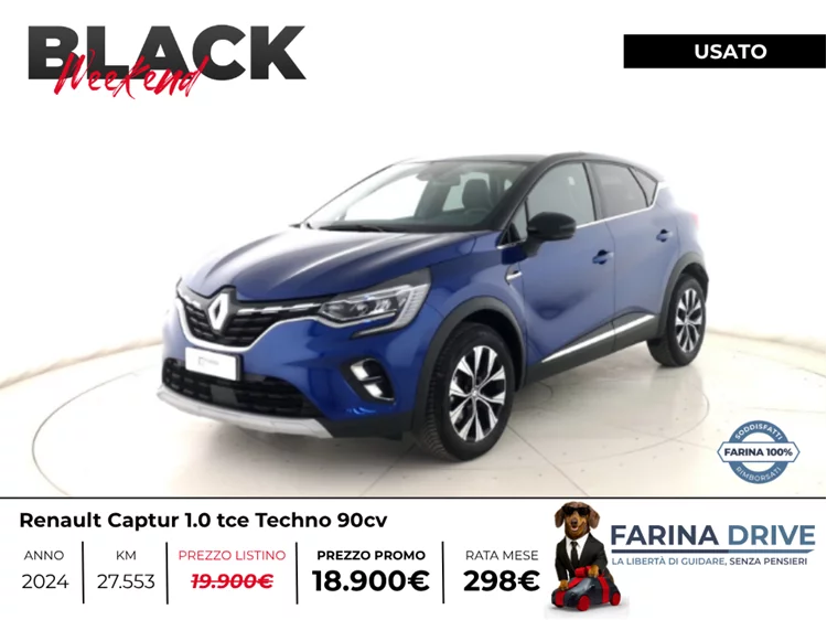 USATO - Captur 1.0 tce Techno 90cv