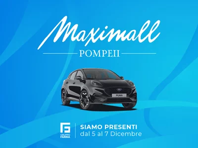  Ford Puma in esposizione al Maximall Pompeii dal 5 al 7 dicembre 2025