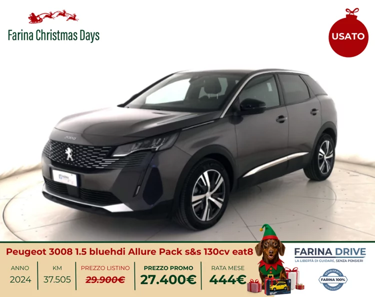 USATO - 3008 1.5 bluehdi Allure Pack s&s 130cv eat8