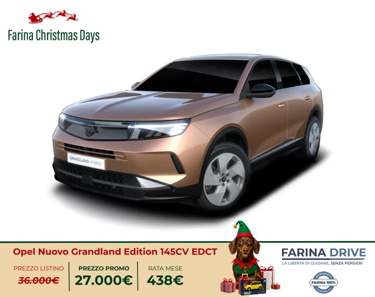 KM0 - Nuovo Grandland Edition 145CV EDCT