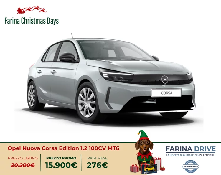 KM0 - Nuova Corsa Edition 1.2 100CV MT6 - Christmas Days