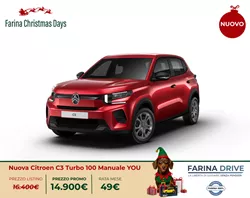 Citroen Nuova C3 Turbo 100 Manuale YOU