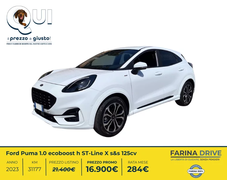 USATO - Puma 1.0 ecoboost h ST-Line X s&s 125cv