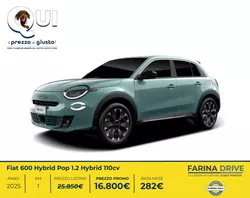 FIAT 600 Hybrid Pop 1.2 Hybrid 110cv