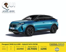 KM0 - 3008 GT - 3008 ALLURE - Hybrid 145 E-DCS6