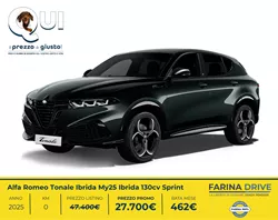 Alfa Romeo Tonale Ibrida My25 Ibrida 130cv Sprint