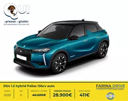 DS4 1.2 hybrid Pallas 136cv auto