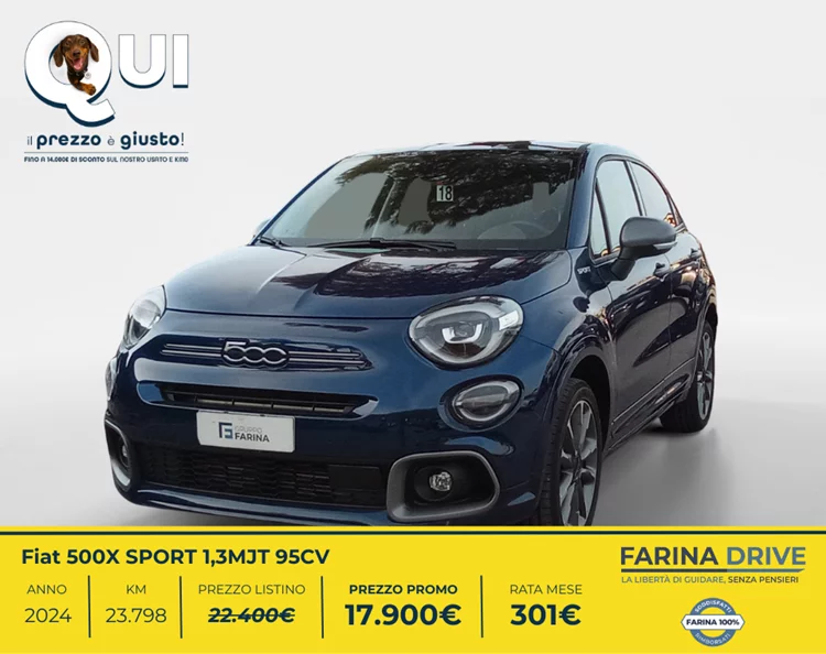 USATO - 500X 1.3 mjet Sport 95cv