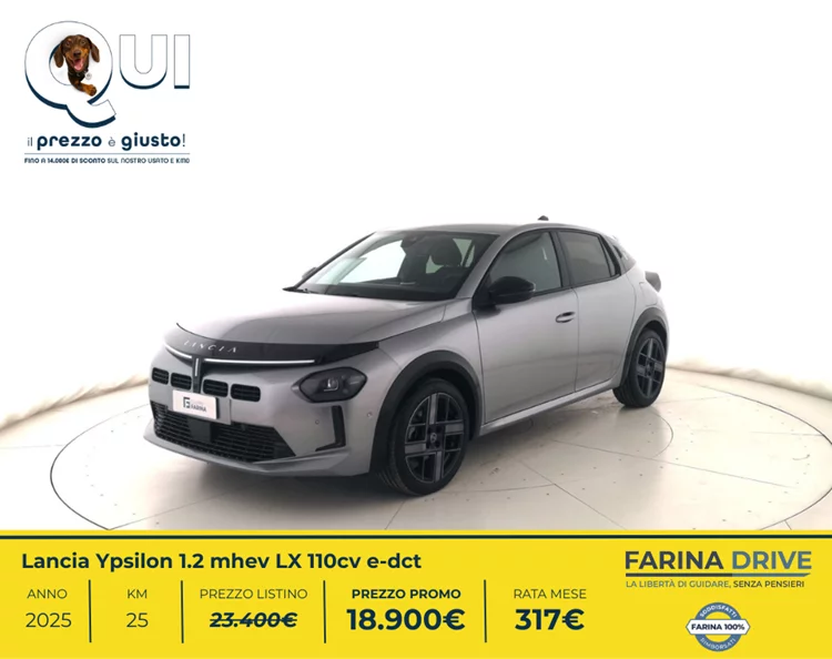 USATO - Ypsilon 1.2 mhev LX 110cv e-dct