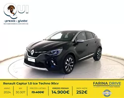 Renault Captur 1.0 tce Techno 90cv