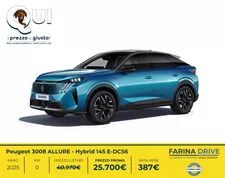 KM0 - 3008 ALLURE - Hybrid 145 E-DCS6