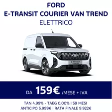 e-transit courier van trend