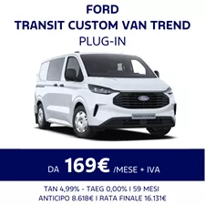 TRANSIT CUSTOM PLUG-IN van trend