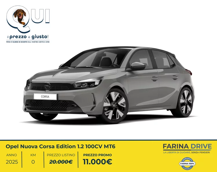 KM0 - Nuova Corsa Edition 1.2 100CV MT6