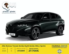 KM0 - Alfa Romeo Tonale Ibrida My25 Ibrida 130cv Sprint