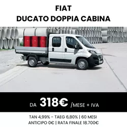 Ducato Doppia Cabina Cassone Fisso