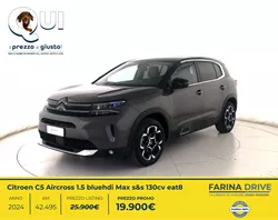 Citroen C5 Aircross 1.5 bluehdi Max s&s 130cv eat8