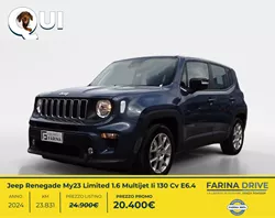 Jeep Renegade  My23 Limited 1.6 Multijet Ii 130 Cv E6.4