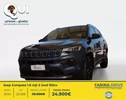 Jeep Compass 1.6 mjt Limited 2wd 130cv