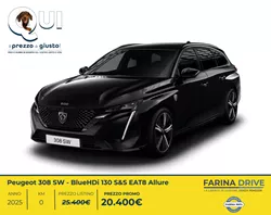 Peugeot 308 SW - BlueHDi 130 S&S EAT8 Allure