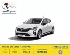 USATO - Clio 1.0 tce Techno 90cv